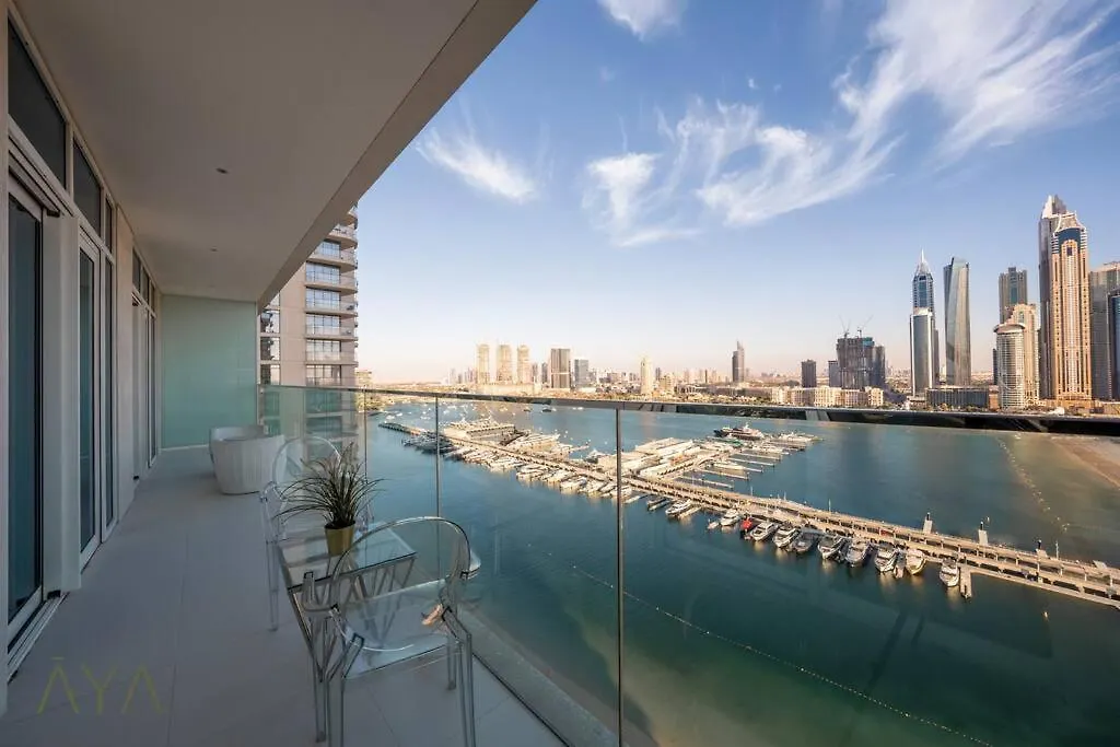 Luxurious 2-Br At Sunrise Bay, Emaar Beachfront Dubaj Apartman